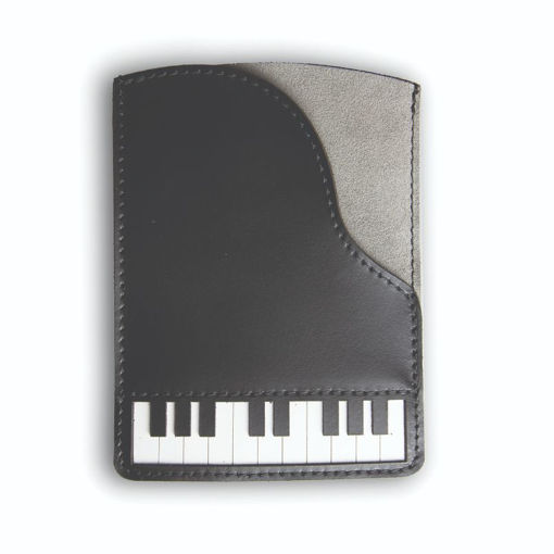 Picture of PIANO LEATHER PASSPORT HOLDER